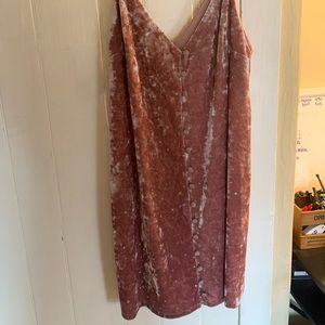 Top Shop velvet cocktail dress